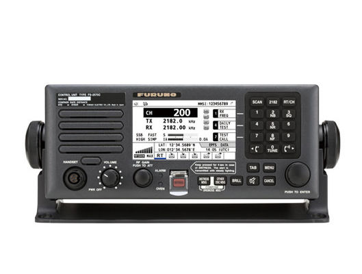 Radiotéléphone fiable de FURUNO FS-1575 MF/HF pour le général et communications de détresse avec l'installation GMDSS de DSC