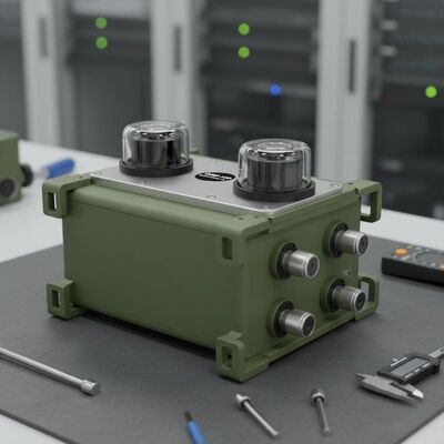 Qualité Modèle DINS-100 Système de navigation inertielle gyro laser rotatif à double axe de haute précision avec norme internationale usine